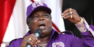 COTU Secretary-General Francis Atwoli at a past event.