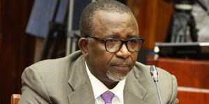 Agriculture Cabinet Secretary nominee Mithika Linturi appearing before the National Assembly Committee on appointments on October 21, 2022. 