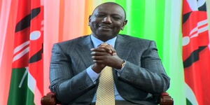 President William Ruto during a joint interview with local media at State House on January 4, 2022. 