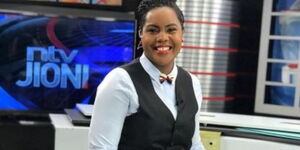 A file photo of former NTV anchor anchor Jane Ngoiri at NTV studios. 