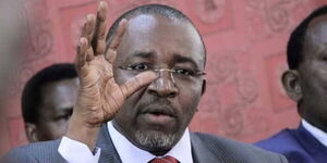 Meru County Senator Mithika Linturi at a past event