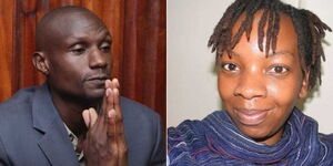 Ex-NTV Journalist Mose Dola and his late wife Sarah Kabiru