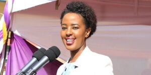 Former Machakos First Lady Lilian Ng'ang'a at a past event