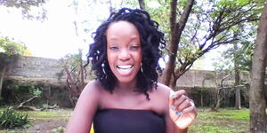 Urban Radio Presenter Myra Anubi who runs Ask Mama Foundation in Nyanza.