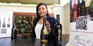 Dr Chris Wachira, founder of Wachira Wines in California in America