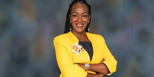 Former Murang'a Women Representative Aspirant and radio presenter Waithira Muithirania.