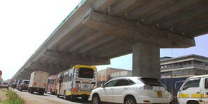 An image of motorists on Waiyaki Way.