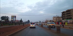 File image of a section of Waiyaki Way in Nairobi