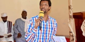 Wajir deputy governor nominee Hashim Musa Yussuf at a past function