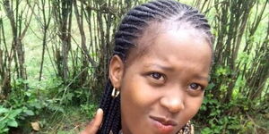 Esther Wambui, the 18-year-old whose body was found outside GSU camp in Kiambu county, on January 17, 2022.