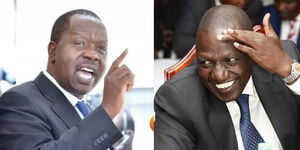 Collage of Matiang'i and Deputy Ruto