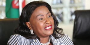 Former CAS Wavinya Ndeti during a previous press conference