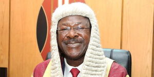 A picture of National Assembly Speaker Moses Wetangula in his office at Parliament Buildings on September 8, 2022.