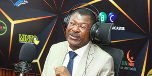 National Assembly Speaker Moses Wetangula during an interview on November 1, 2022.