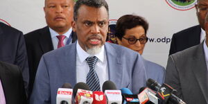 Director of Public Prosecutions Noordin Haji addresses the media on Thursday, March 5, 2020.