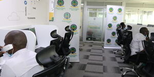 HELB Contact Centre in Nairobi. 