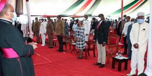 The National Prayer Service held at State House, Nairobi on Saturday, October 10.