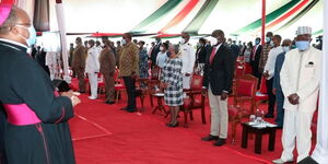 The National Prayer Service held at State House, Nairobi on Saturday, October 10.