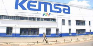 Kemsa warehouse in Embakasi, Nairobi.