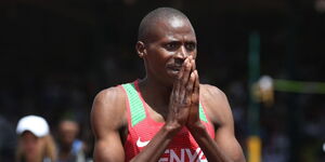 An undated file image of Benjamin Kigen at a past event.