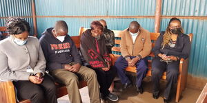 MP Rigathi Gachagua's co-accused in court on Tuesday, August 8 2021.