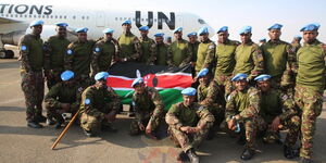 Soldiers of the Kenya Defense Forces