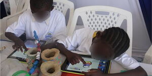 Pupils learning under the Competency Based Curriculum (CBC) education system