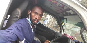 TUK Engineering graduate Kioko Muriuki takes a selfie while in a car