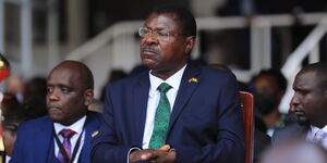 National Assembly speaker Moses Wetangula at Kasarani Stadium on September 13, 2022