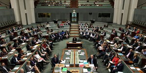 A file photo of Australian Parliament