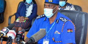 William Singoei , Assistant Inspector General of Police during a previous press briefing