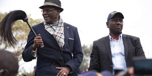 DP Ruto with Mr. Muthama at a past event