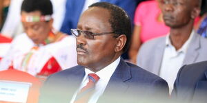 Wiper party leader Kalonzo Musyoka attends the Mashujaa Day celebrations at Uhuru Gardens on Thursday, October 20, 2022