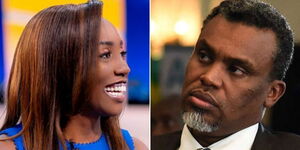 Yvonne Okwara (left) and DPP Noordin Haji (right) in a photo collage