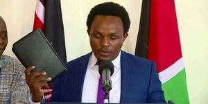 Zachary Kinuthia appointed by President Uhuru Kenyatta as Chief Administrative Secretary (CAS) in the Ministry of Education on January 14, 2020.