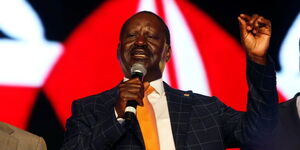 File image of Orange Democratic Movement (ODM) leader Raila Odinga.