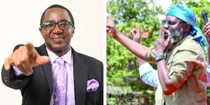A collage of presidential candidates David Mwaure (left) and George Wajackoyah..jpg (