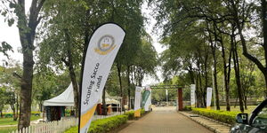 A banner at an event held by the Sacco Societies Regulatory Authority (SASRA) in March 2024