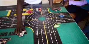 A learner taking driving lessons at Telaviv Driving School