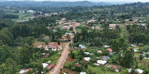 A photo of the Kisii By-pass Phase 11.