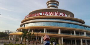 A section of the SGR Mombasa Terminus 