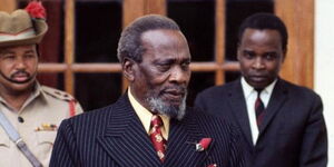 A photo of Kenya's founding President Jomo Kenyatta