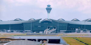 A photo of the Kuala Lumpur International Airport in Malaysia