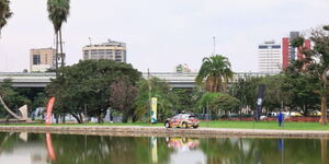 A photo of Uhuru Park in Nairobi County on June 2023