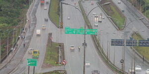 A section of the Thika Road Super Highway in 2017