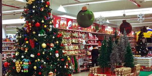 Inside Carrefour Mall in Kenya