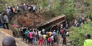Accident along Makutano and Kennol Road