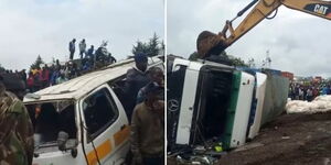 Nakuru Eldoret Highway Accident 