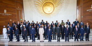 The 36th Ordinary Session of the Assembly of African Heads of State held at Addis Ababa, Ethiopia on February 18, 2023.