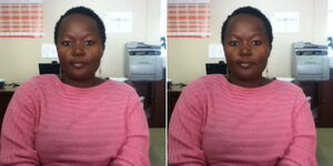 Photo collage of late Agnes Odhiambo